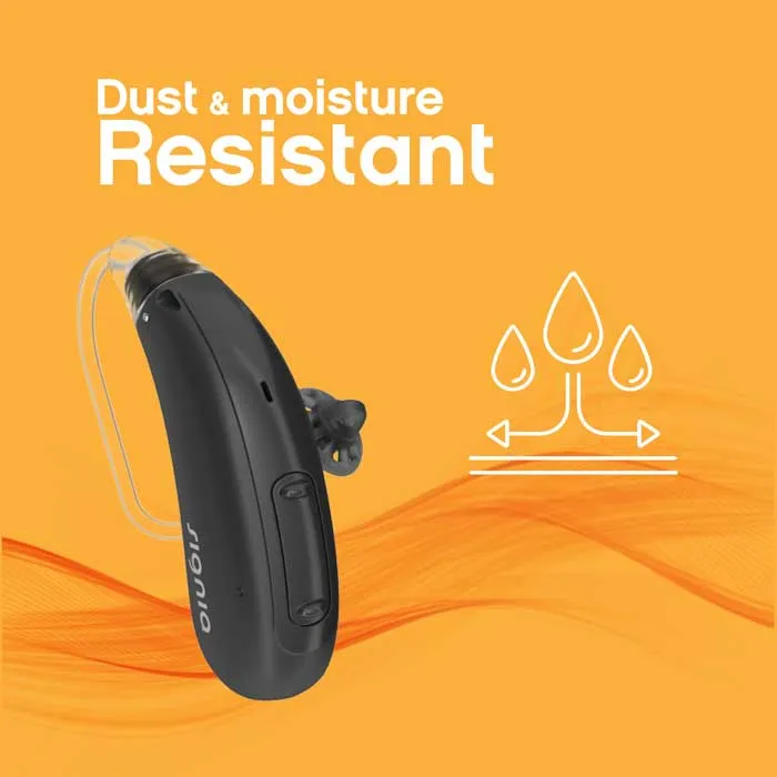 Dust and moisture resistant hearing aid